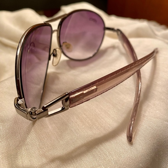 FENDI Aviator Sunglasses Rose Tone - Picture 2 of 3